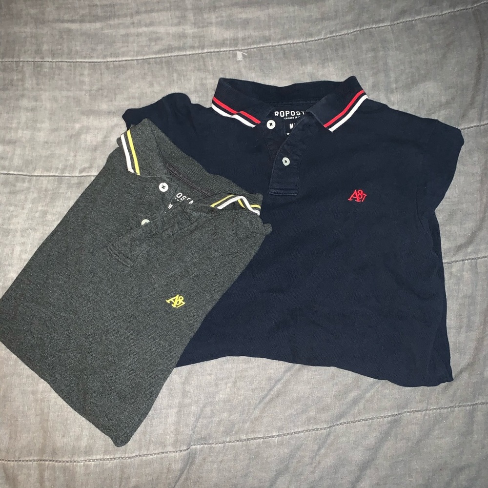 Aeropostale Collar Polo Shirts 2 for 25